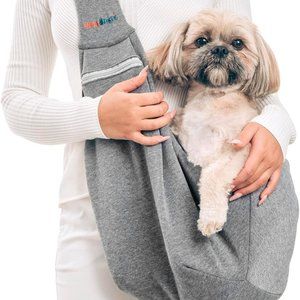 Adjustable Small Dog Sling Carrier - Never Used - Reversible!